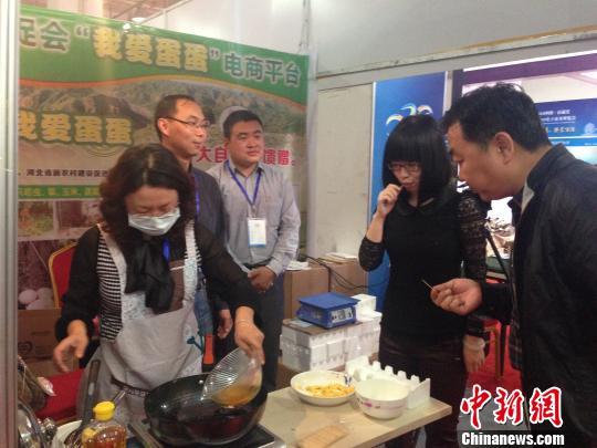 河北农村土鸡蛋走上电商平台 农产品网络销售成趋势