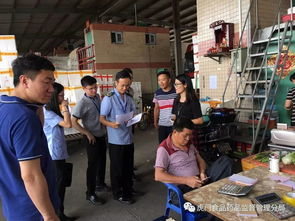 市局对我镇食用农产品批发市场开展飞行检查