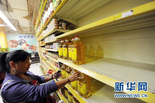上周我国食用油零售价格小幅走高